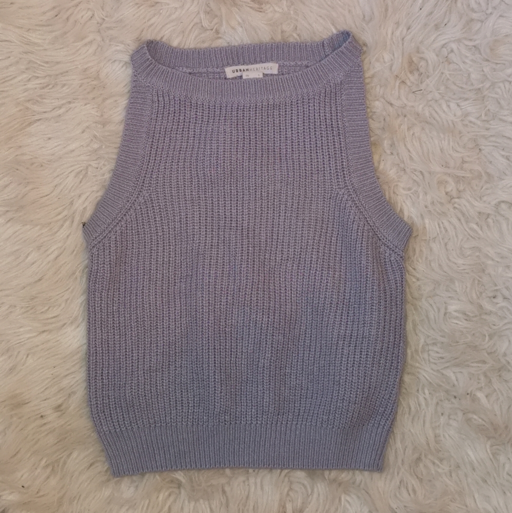 Light Purple Knit Top